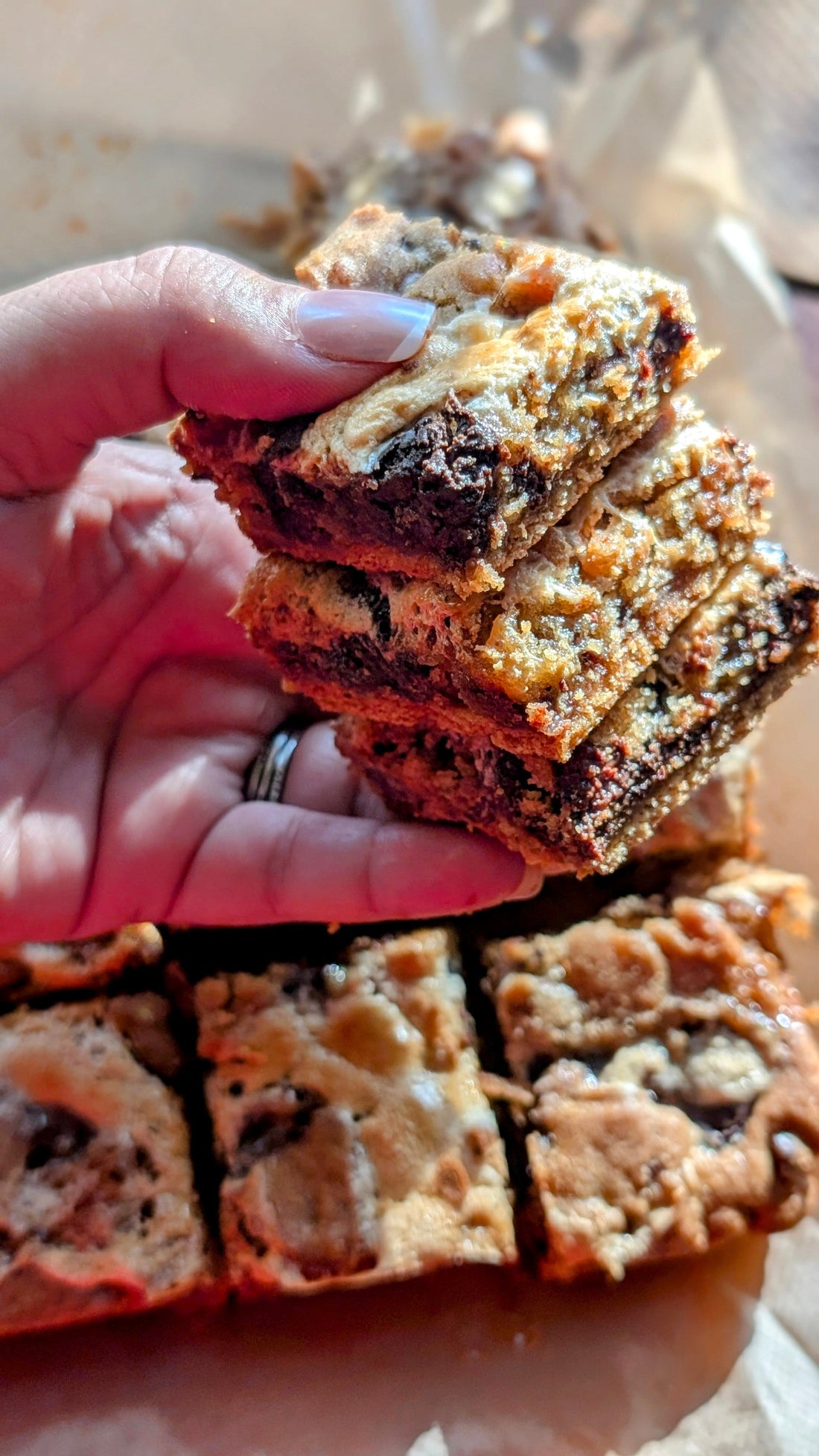 S'mores Cookie Bars