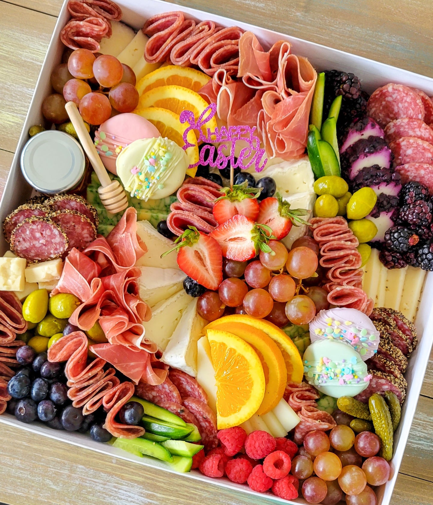 Large Easter Meat and Cheese Box