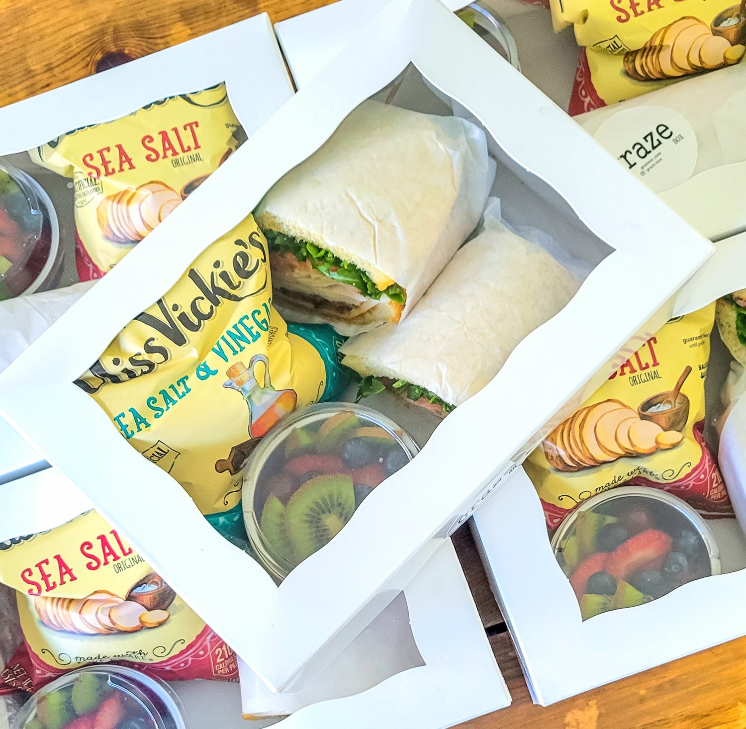 Lunch Box with Chips