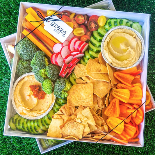 Hummus and Veggie Box