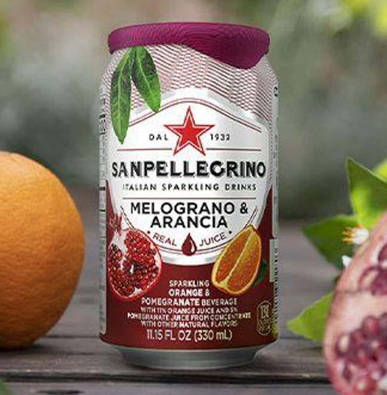 San Pellegrino Sparkling Orange & Pomegranate